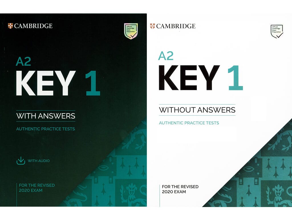 Bộ đôi sách luyện thi Cambridge A2 KEY 1 và Cambridge A2 KEY for Schools 1 (phiên bản 2020) là “cánh cổng” đưa bạn đến kỳ thi KET một cách tự tin. Với các bài kiểm tra mẫu giống hệt đề thi thật, được xây dựng dựa trên chuẩn Cambridge, bộ sách sẽ giúp bạn làm quen với cấu trúc đề, luyện tập kỹ năng một cách hiệu quả.