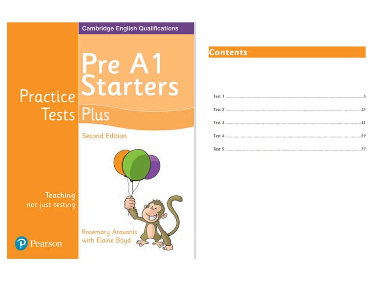 PEARSON Pre A1 Starters 5 Practice Tests PLUS Second Edition 2018 ...