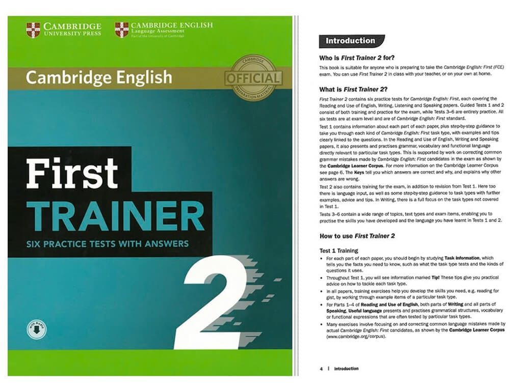 Cambridge First Trainer 2 Second Edition 2018