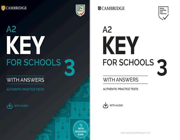 Cambridge A2 Key for Schools 3 Authentic Practice Tests with ANSWERS ...